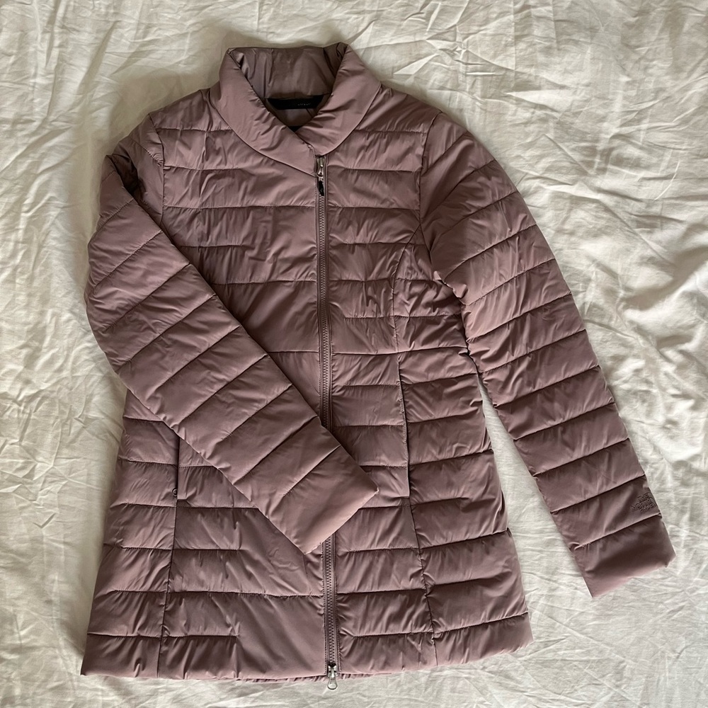 The North Face Lightweight Puffer Jacket Purple/Mauve Size M